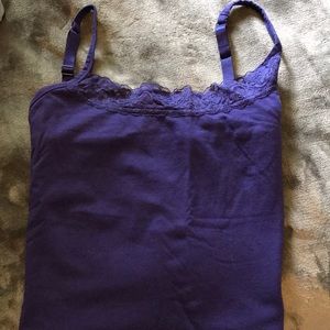 Like new dark violet-blue cami
